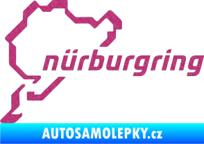 Samolepka Nurburgring Ultra Metalic růžová