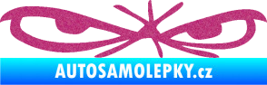 Samolepka Oči 002 pravá Ultra Metalic růžová
