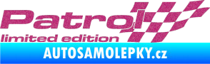 Samolepka Patrol limited edition pravá Ultra Metalic růžová