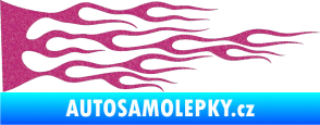 Samolepka Plameny 030 Ultra Metalic růžová