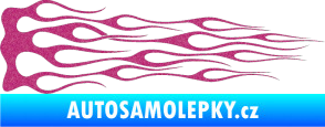Samolepka Plameny 046 Ultra Metalic růžová