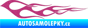Samolepka Plameny 073 Ultra Metalic růžová