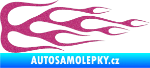 Samolepka Plameny 089 Ultra Metalic růžová
