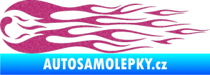 Samolepka Plameny 095 Ultra Metalic růžová