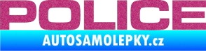Samolepka Police Ultra Metalic růžová