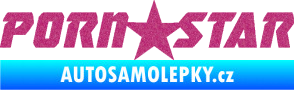 Samolepka Porn star  Ultra Metalic růžová