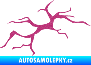 Samolepka Prasklina 001 Ultra Metalic růžová
