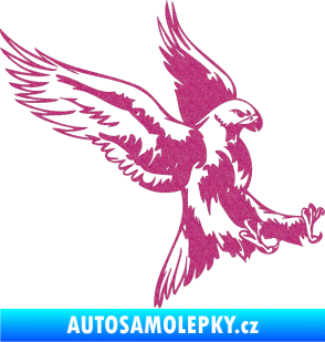 Samolepka Predators 003 pravá Ultra Metalic růžová