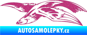 Samolepka Predators 032 levá Ultra Metalic růžová