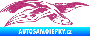 Samolepka Predators 032 pravá Ultra Metalic růžová