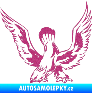 Samolepka Predators 051 levá Ultra Metalic růžová