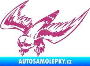 Samolepka Predators 056 levá Ultra Metalic růžová