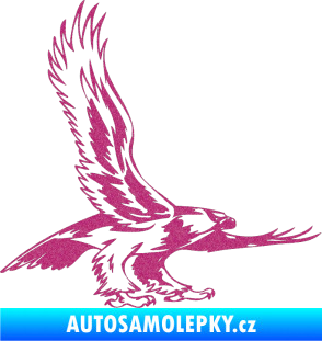 Samolepka Predators 068 pravá Ultra Metalic růžová
