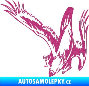 Samolepka Predators 069 levá Ultra Metalic růžová