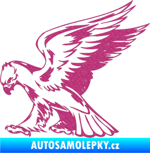 Samolepka Predators 072 levá Ultra Metalic růžová