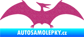 Samolepka Pterodactylus 001 pravá Ultra Metalic růžová