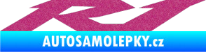 Samolepka R1 001 Ultra Metalic růžová