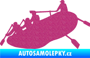 Samolepka Raft 001 levá Ultra Metalic růžová