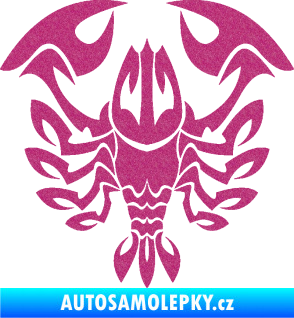 Samolepka Rak 003 Ultra Metalic růžová