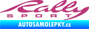 Samolepka Rally sport 002 Ultra Metalic růžová