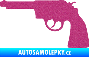 Samolepka Revolver 002 levá Ultra Metalic růžová