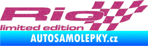 Samolepka Rio limited edition pravá Ultra Metalic růžová