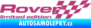 Samolepka Rover limited edition pravá Ultra Metalic růžová