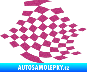 Samolepka Šachovnice 032 Ultra Metalic růžová