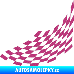 Samolepka Šachovnice 039 Ultra Metalic růžová