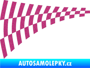 Samolepka Šachovnice 048 Ultra Metalic růžová
