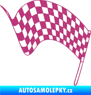 Samolepka Šachovnice 071 Ultra Metalic růžová