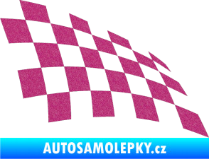 Samolepka Šachovnice 078 Ultra Metalic růžová
