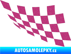 Samolepka Šachovnice 079 Ultra Metalic růžová