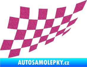 Samolepka Šachovnice 080 Ultra Metalic růžová