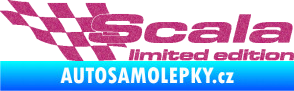 Samolepka Scala limited edition levá Ultra Metalic růžová