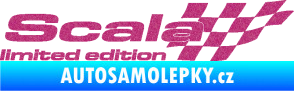 Samolepka Scala limited edition pravá Ultra Metalic růžová
