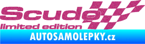 Samolepka Scudo limited edition pravá Ultra Metalic růžová