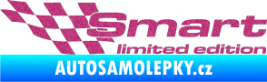 Samolepka Smart limited edition levá Ultra Metalic růžová