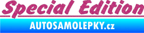 Samolepka Special edition 002 Ultra Metalic růžová