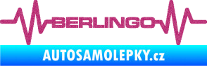 Samolepka Srdeční tep 093 Berlingo Citroen Ultra Metalic růžová