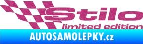 Samolepka Stilo limited edition levá Ultra Metalic růžová