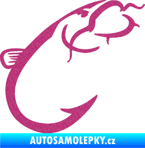 Samolepka Sumec 003 pravá Ultra Metalic růžová