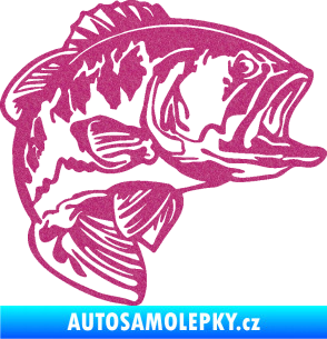 Samolepka Sumec 007 pravá Ultra Metalic růžová