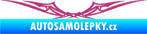 Samolepka Tetování 017 Ultra Metalic růžová