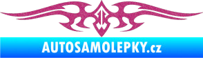 Samolepka Tetování 018 Ultra Metalic růžová