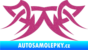 Samolepka Tetování 064 Ultra Metalic růžová