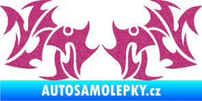 Samolepka Tetování 194 Ultra Metalic růžová