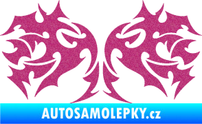 Samolepka Tetování 197 Ultra Metalic růžová
