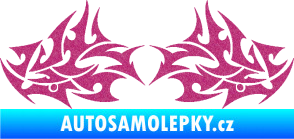Samolepka Tetování 198 Ultra Metalic růžová