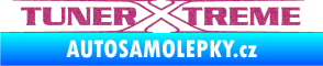 Samolepka Tuner extreme obrys Ultra Metalic růžová